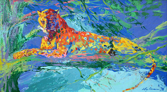  Leroy Neiman - Kenya Leopard