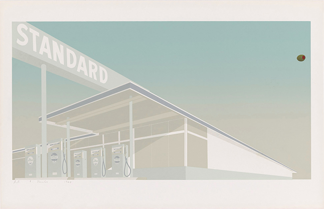  Edward Ruscha - Cheese Mold Standard With Olive