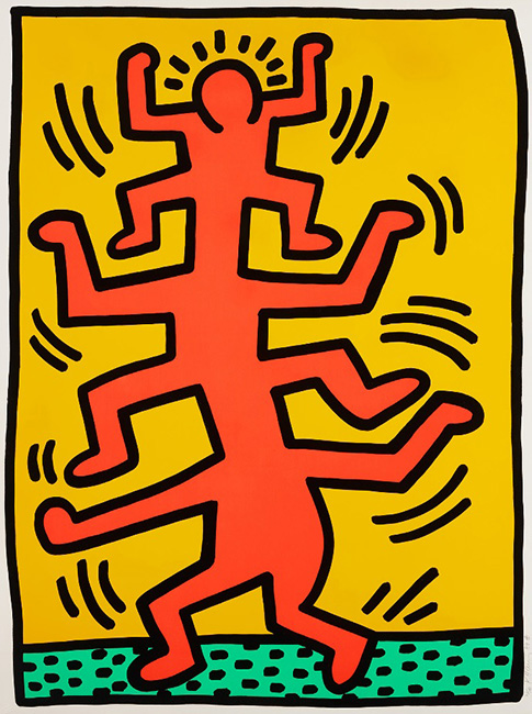  Keith Haring - Growing (1)