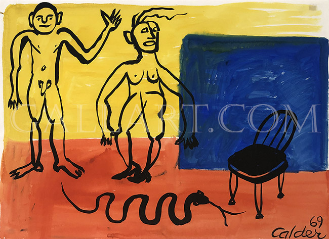 Alexander Calder - Black Chair