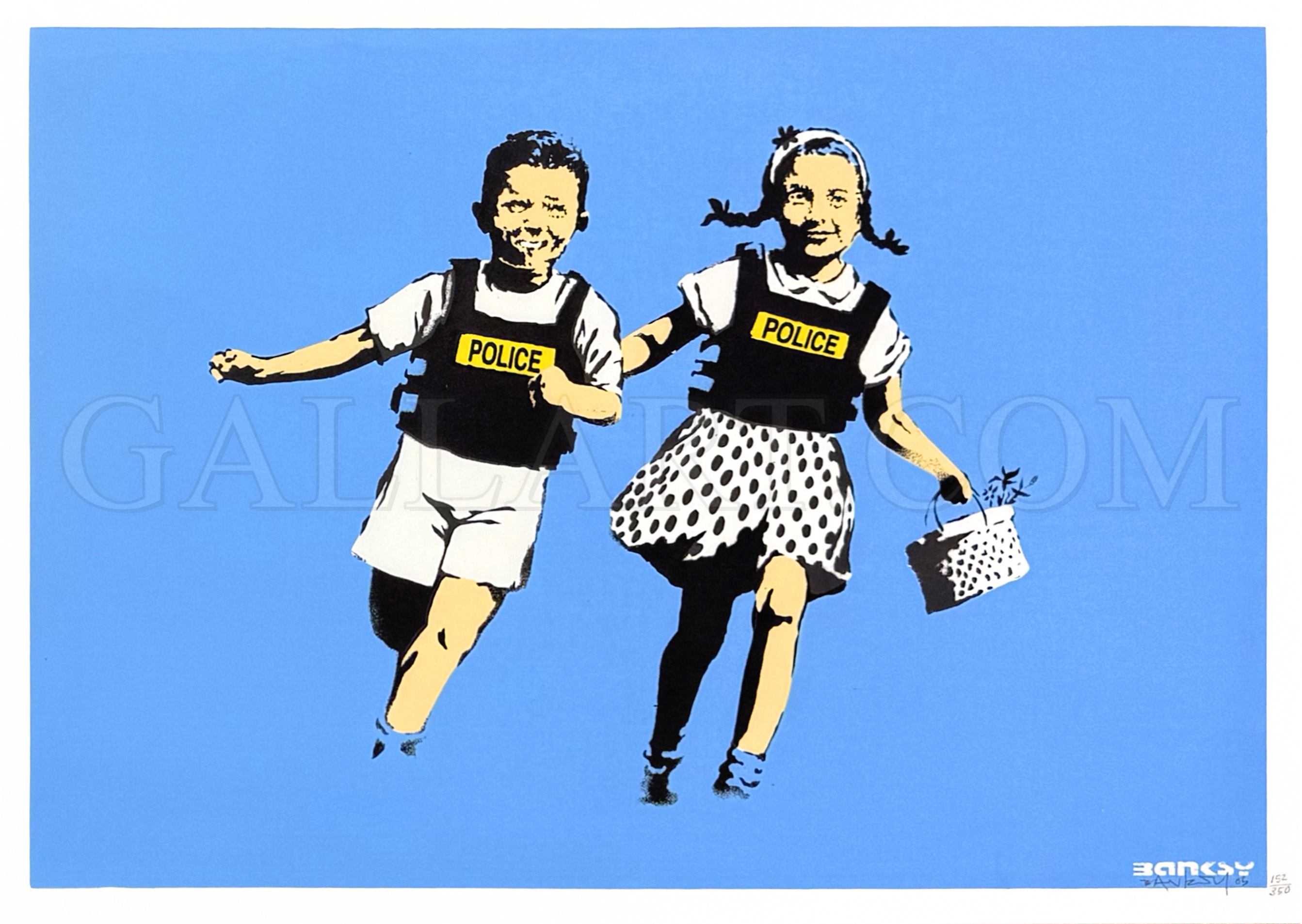 Banksy  - Jack and Jill (Police Kids)