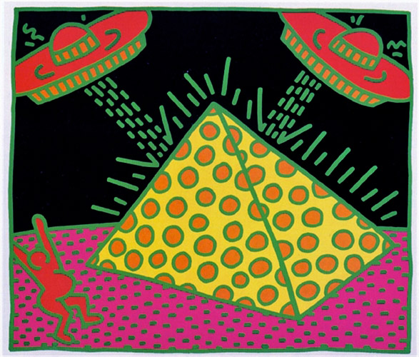 KEITH HARING - FERTILITY #2 (FROM FERTILITY SUITE)