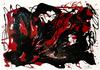  MARIO CHUY - ABSTRACT RED & BLACK