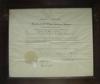  FRANKLIN D. ROOSEVELT - CONSUL OF CUBA APPOINTMENT DOCUMENT