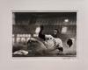  ROBERT RIGER - WILLIE MAYS, NEW YORK GIANTS, TRIPLES IN EBBETS FIELD, 1955