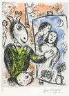  MARC CHAGALL - LE COUPLE (PLATE 12),  FROM SONGES