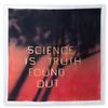  EDWARD RUSCHA - SCIENCE IS TRUTH FOUND OUT (RED)ITION SCARF